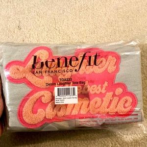 Benefit cosmetic tote bag